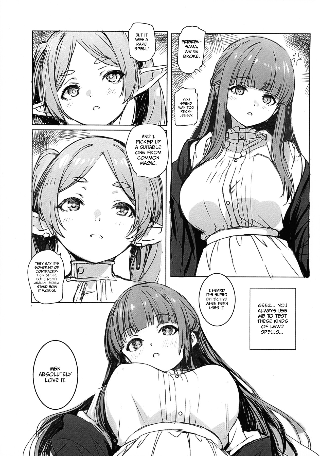 Hentai Manga Comic-A magic spell that lets you earn money for travel.-Read-2